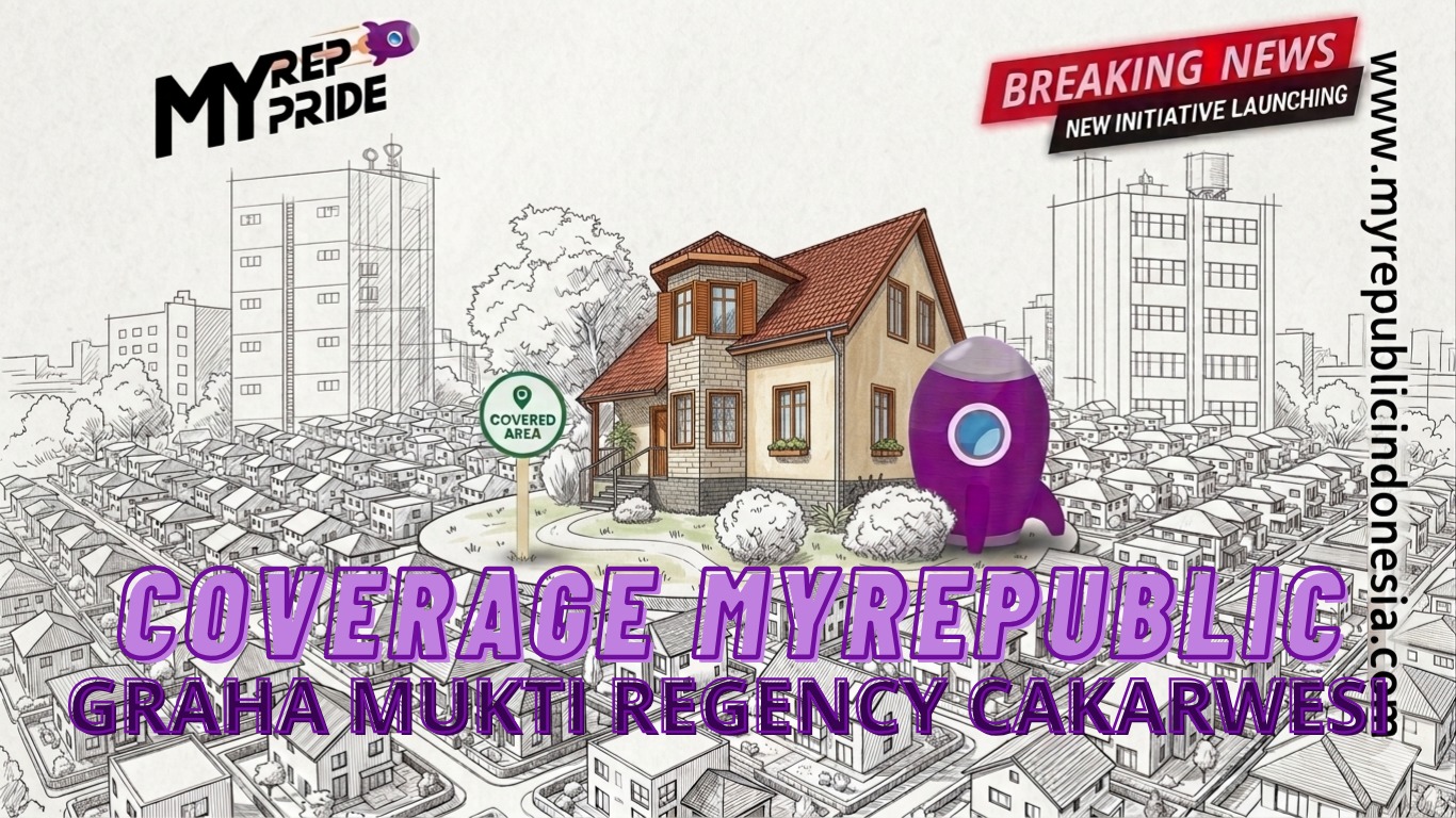 Coverage MyRepublic Perumahan Graha Mukti Regency Cakarwesi Kediri
