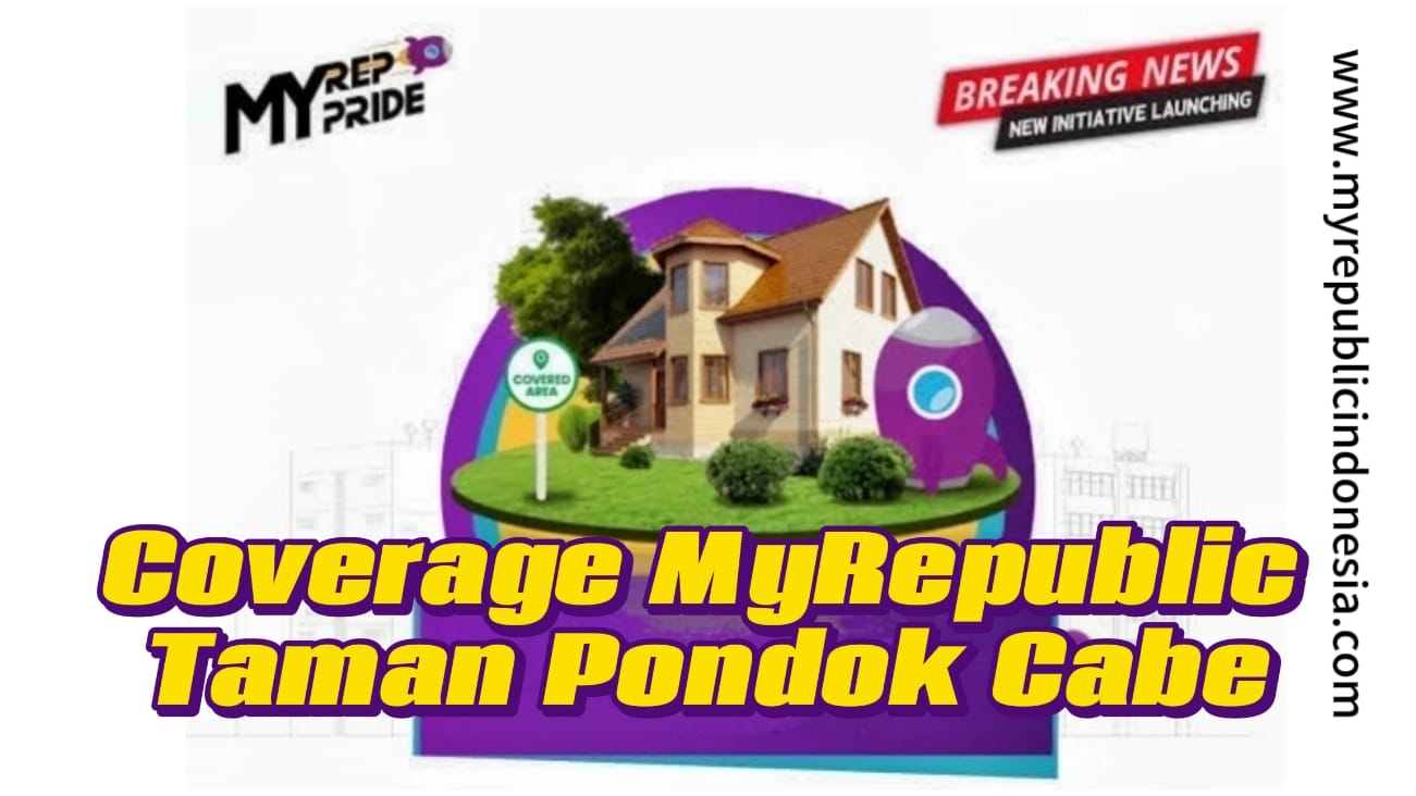 Coverage MyRepublic Taman Pondok Cabe Tangsel