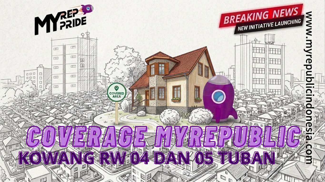 Coverage MyRepublic Kowang RW 04 Dan 05 Tuban