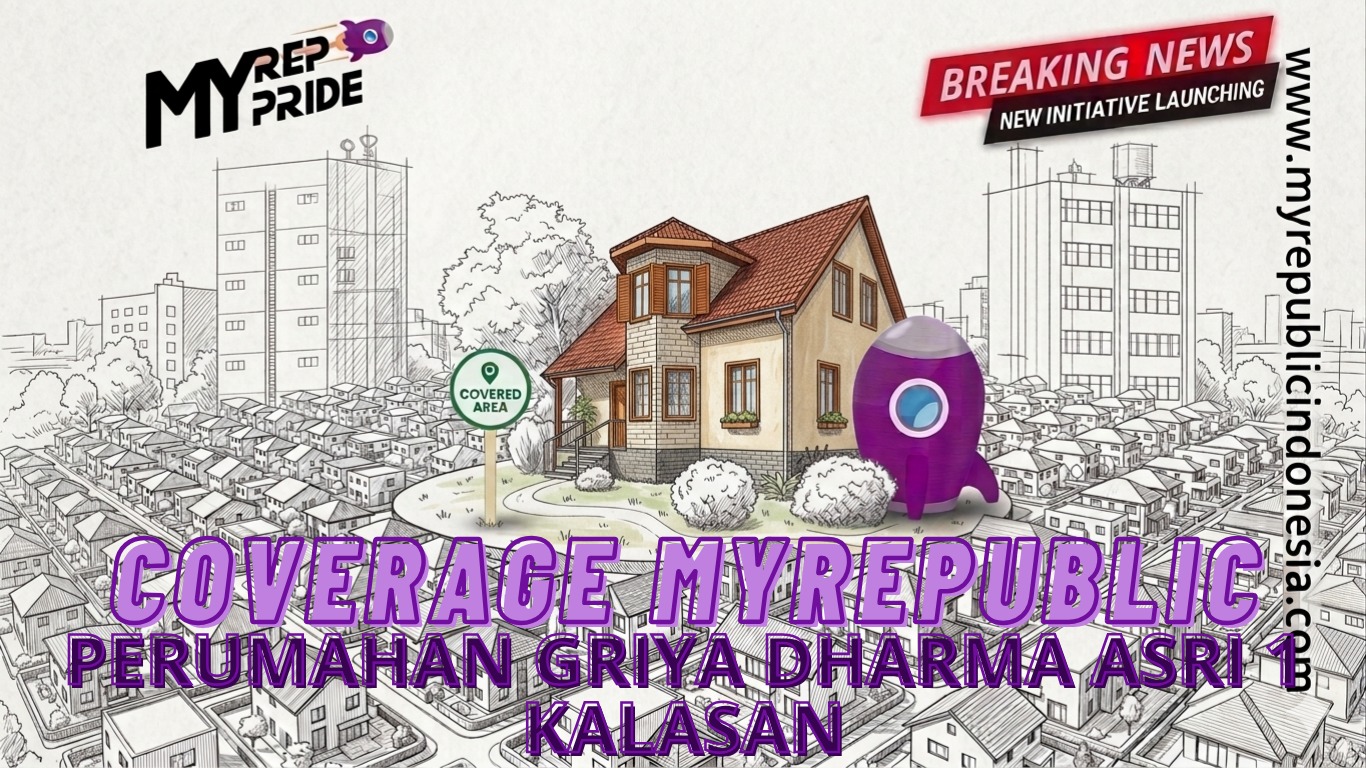 Coverage MyRepublic Perumahan Griya Dharma Asri 1 Kalasan Sleman