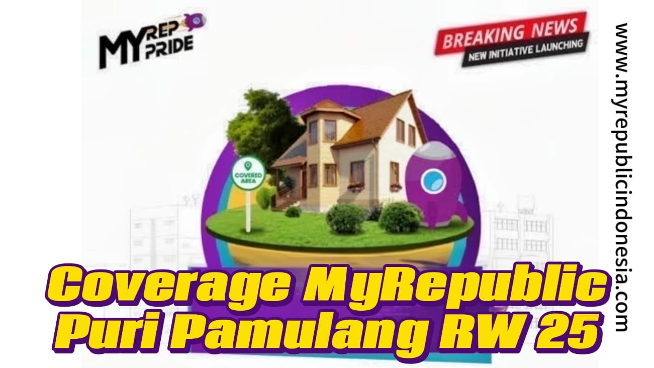 Coverage MyRepublic Puri Pamulang Rw 25 Tangsel