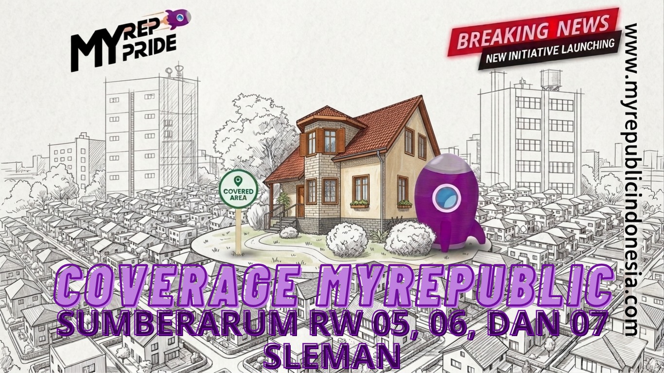 Coverage MyRepublic Sumberarum Rw 05, 06 Dan 07 Sleman