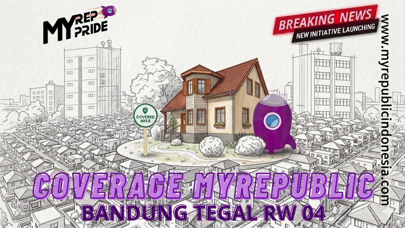 Coverage MyRepublic Bandung Tegal Rw 04 Tegal