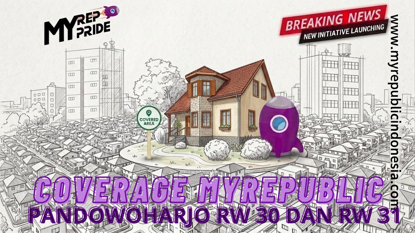 Coverage MyRepublic Pandowoharjo RW 30 Dan 31 Sleman