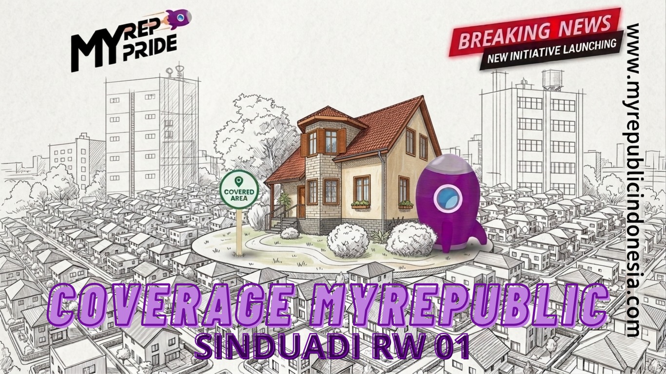 Coverage MyRepublic Sinduadi RW 01 Sleman