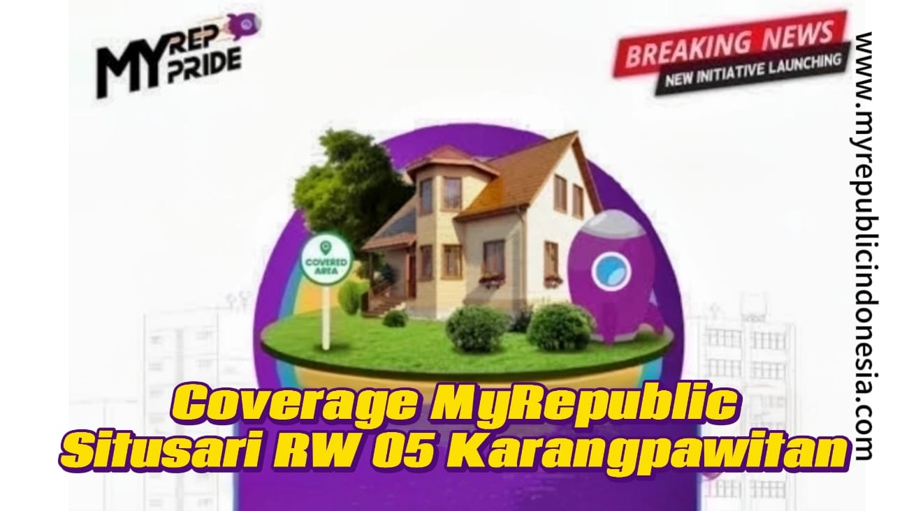 Coverage MyRepublic Situsari RW 05 Karangpawitan Garut