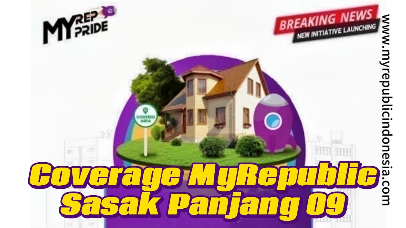 Coverage MyRepublic Perumahan Sasak Panjang 09 Bogor