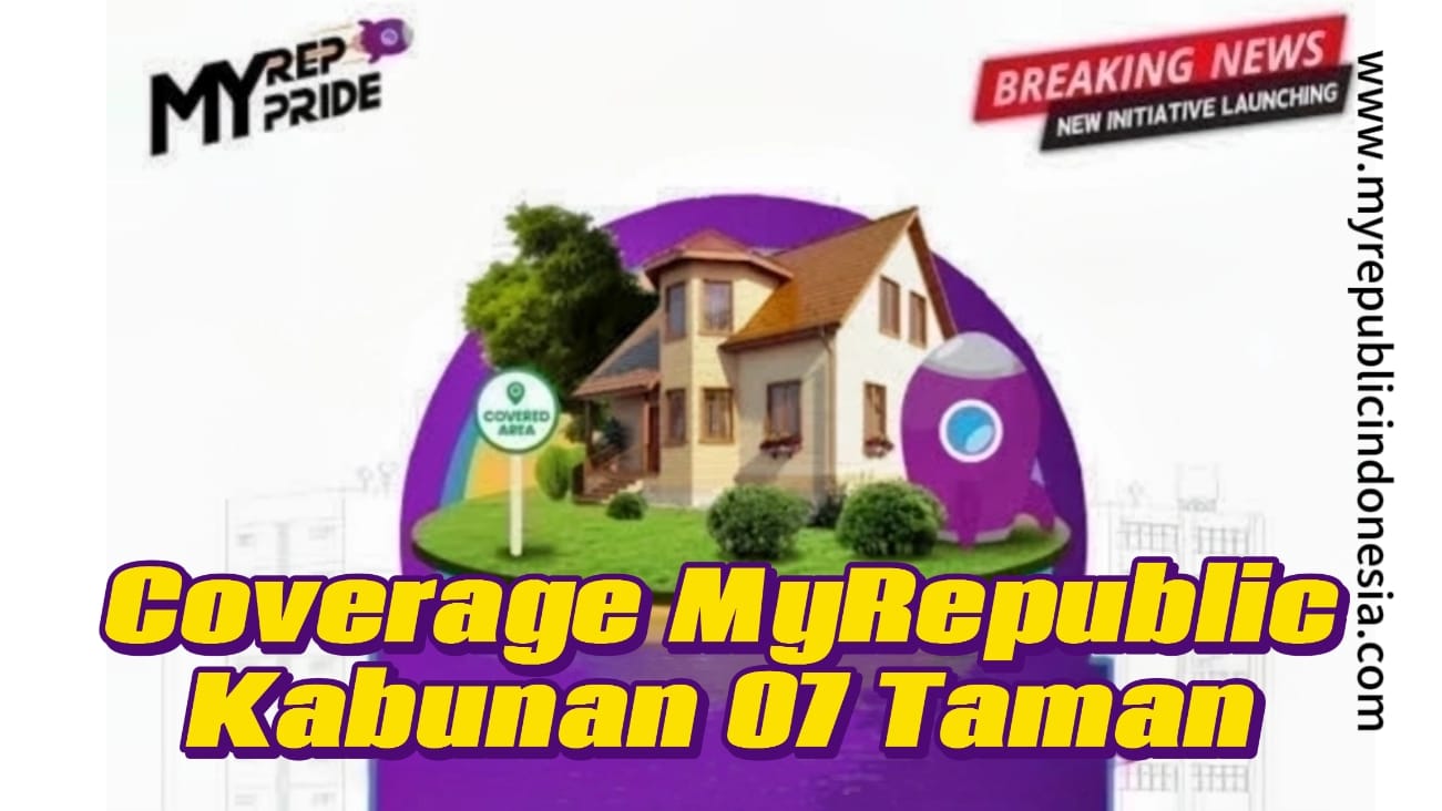 Coverage MyRepublic Kabunan RW 07 Taman