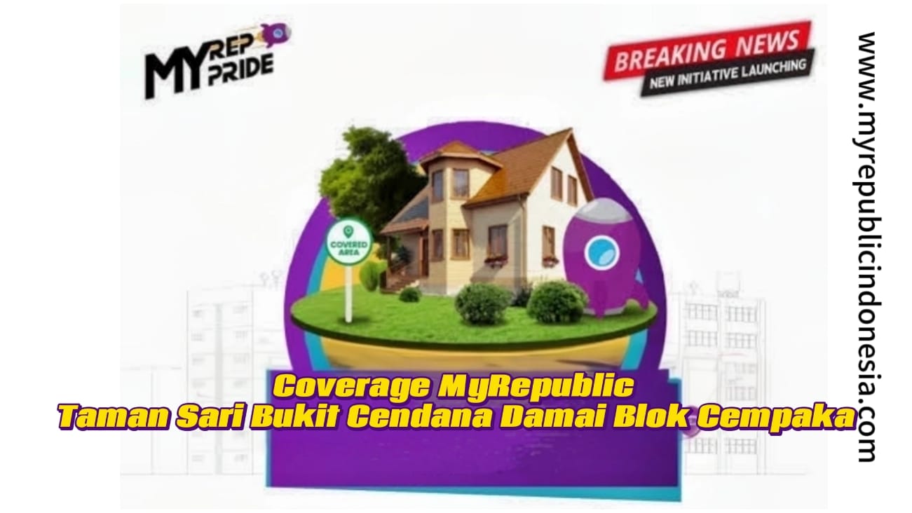 Coverage MyRepublic Taman Sari Bukit Damai Blok Cempaka Gunung Sindur
