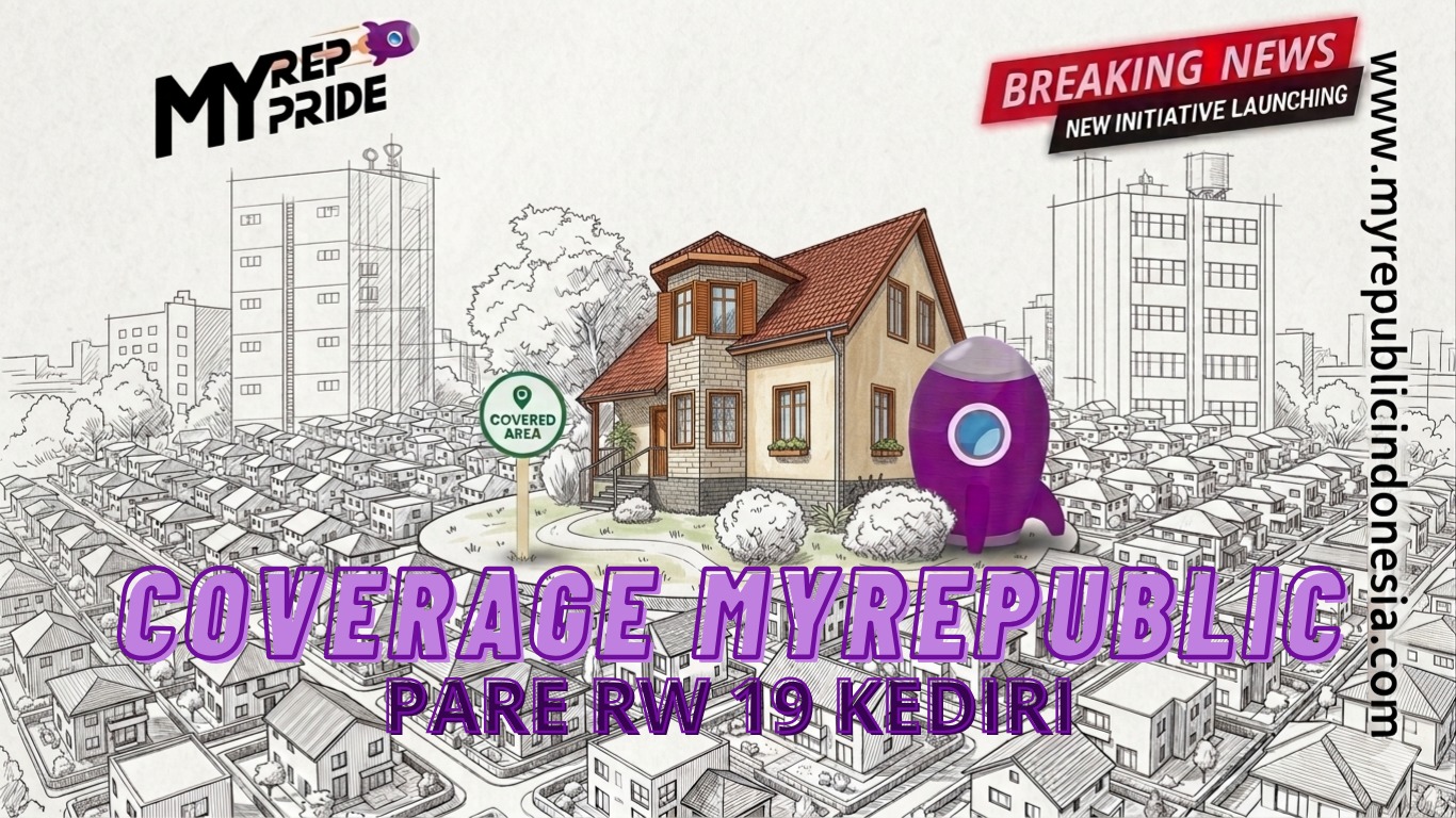 Coverage MyRepublic Pare Rw 19 Kediri