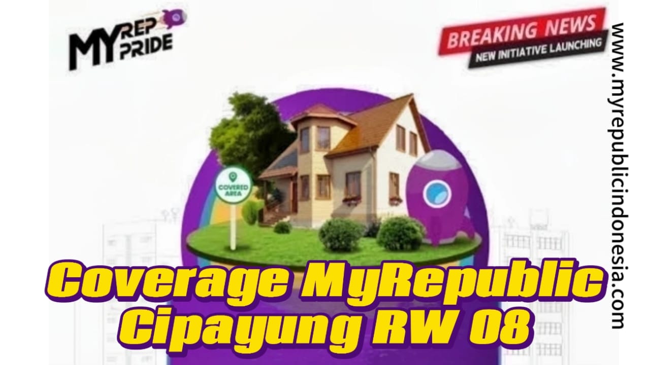 Coverage MyRepublic Kelurahan Cipayung RW 08 Depok