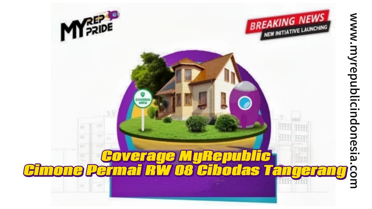 Coverage MyRepublic Perumahan Cimone Permai Rw 08 Tangerang