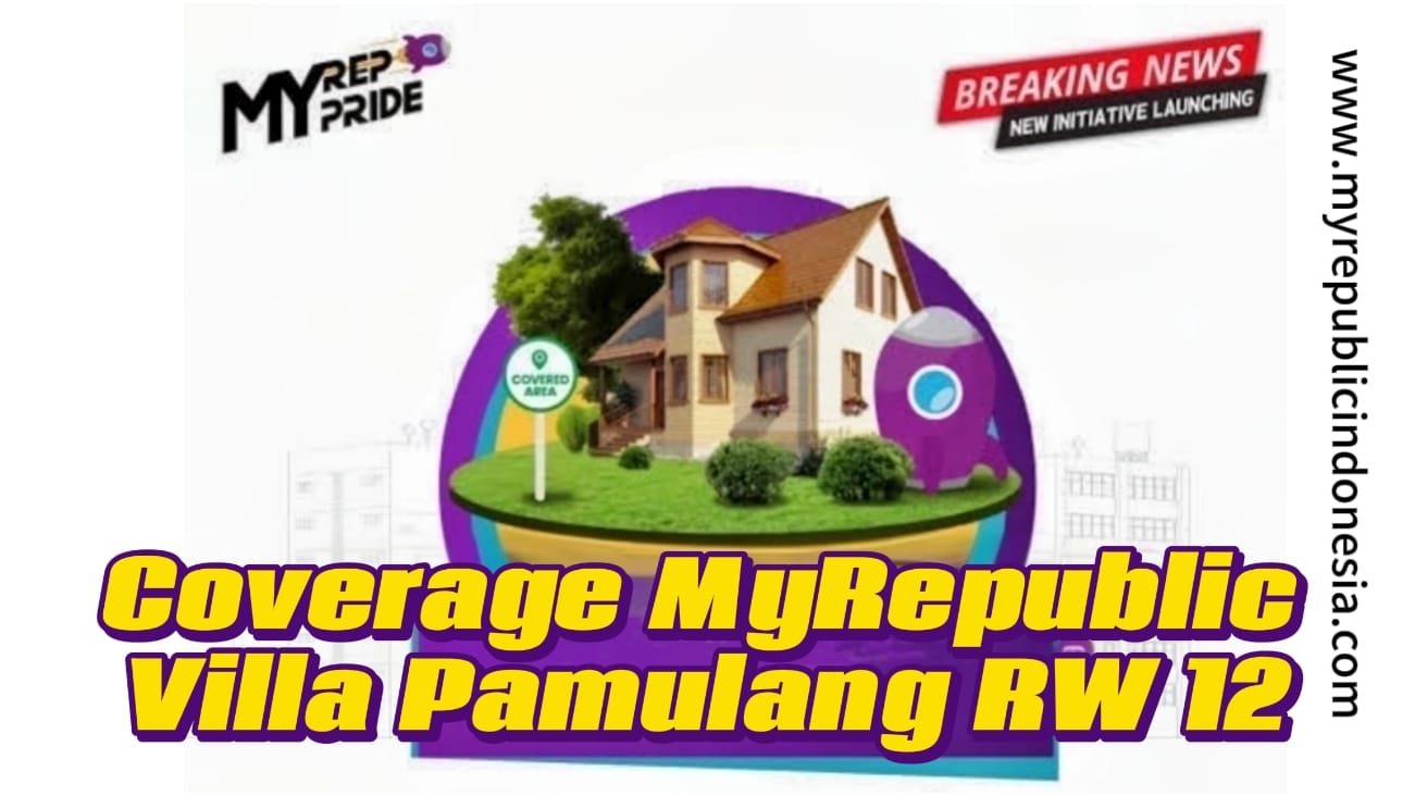 Coverage MyRepublic Villa Pamulang RW 12 Tangsel
