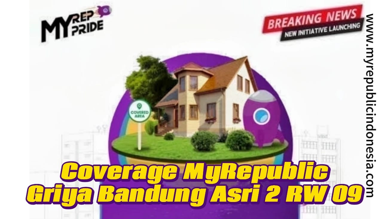 Coverage MyRepublic Griya Bandung Asri 2 RW 09 Bandung