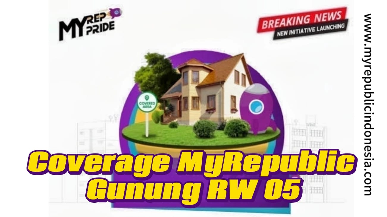 Coverage MyRepublic Gunung Rw 05 Jaksel