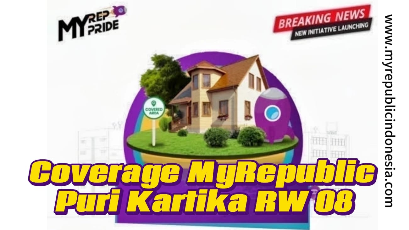 Coverage MyRepublic Puri Kartika Rw 08 Tangerang